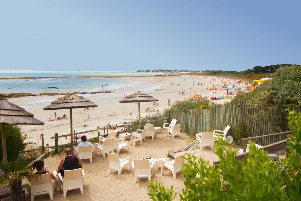 Отель Camping De La Baie Ла-Трините-сюр-Мер Экстерьер фото